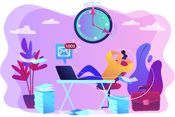 procrastination mail