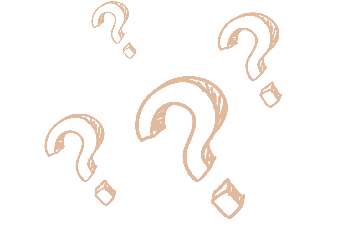 points d'interrogation gauche