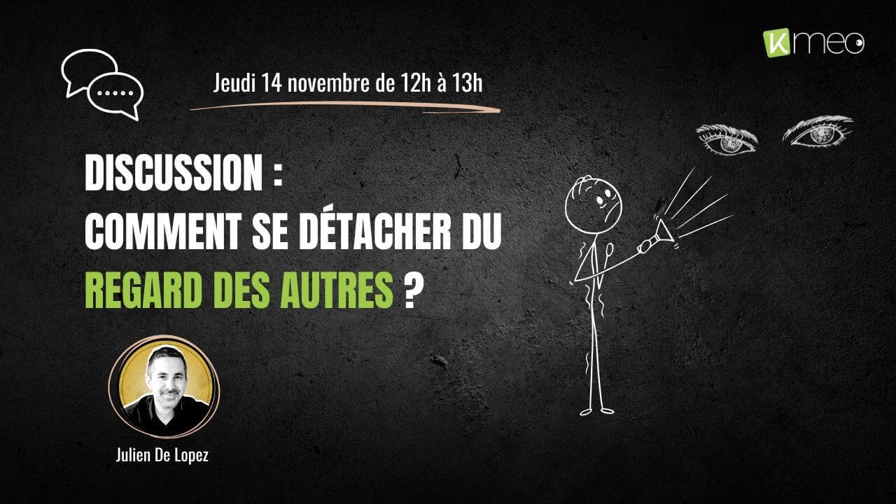 Illustration de la visioconference sur le thème : Comment se detacher du regard des autres
