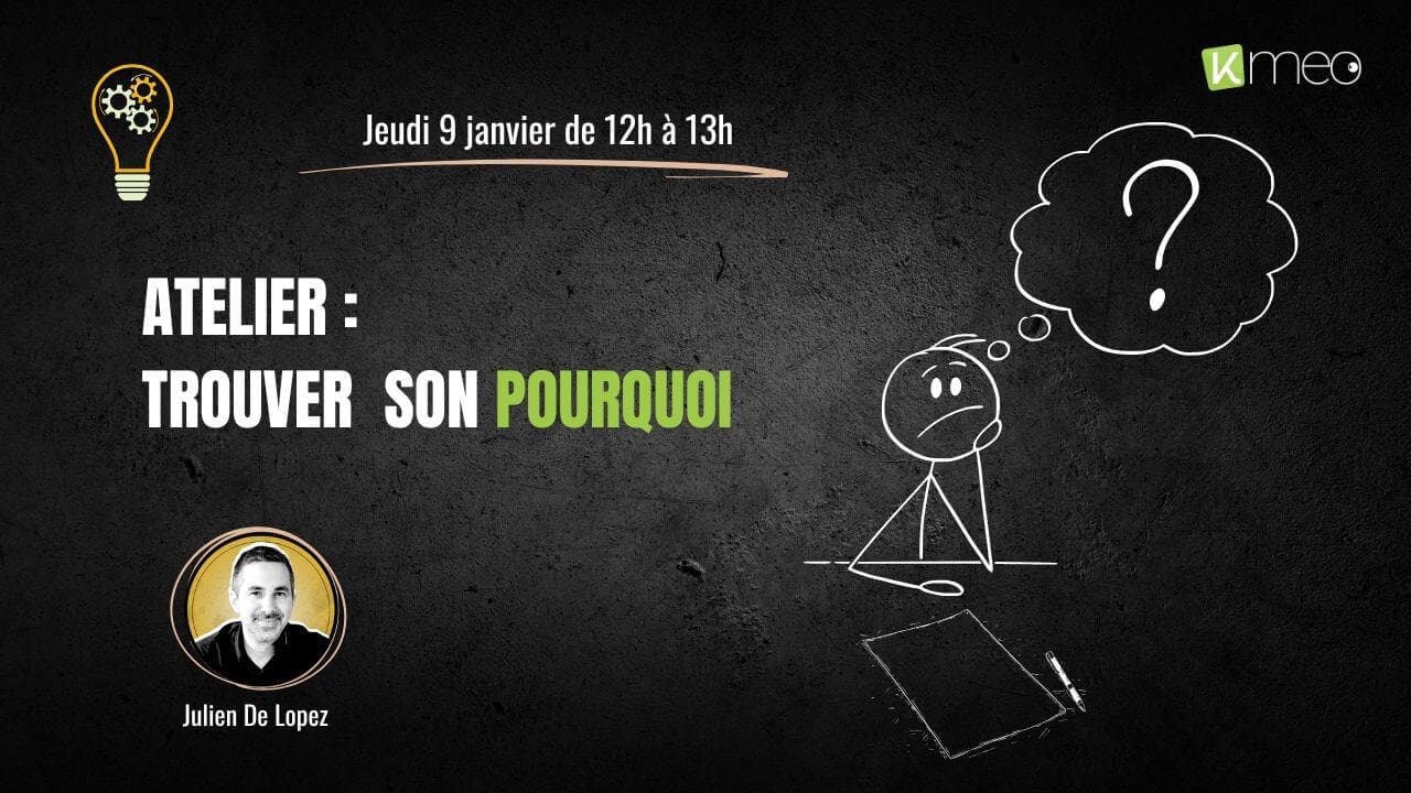 Illustration du live du 9 janvier 2025 sur le thème Trouver son pourquoi
