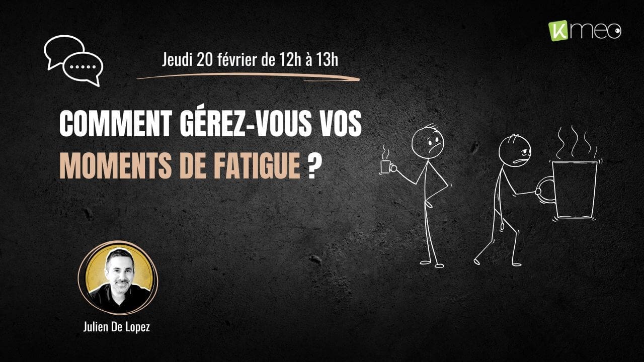 Illustration du Kvisio sur Comment gérez-vous vos moments de fatigue ?