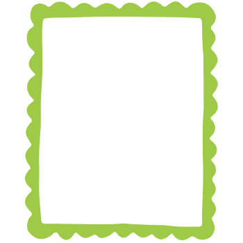 cadre Cadre vert