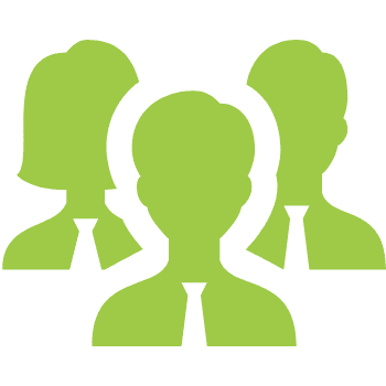 managers-rh Icone de personnes portant des cravates